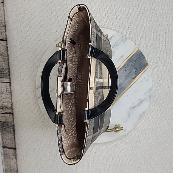 Kate Spade Juno Grant Street Grainy Vinyl Handbag in Pumice Multi - Picture 8 of 16